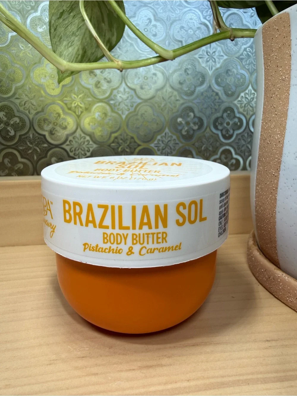 BRAZILIAN SOL Pistachio & Caramel Body Butter New